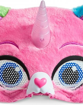 Миниатюра фотографии Радужно бабочково единорожная кошка игрушка радужные кошачьи глаза