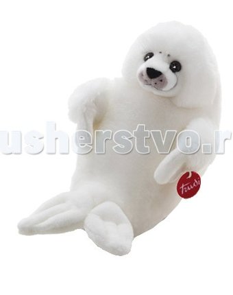 Мягкая игрушка Trudi Белый Тюлень 43 см