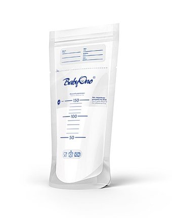 Миниатюра фотографии Babyono пакеты для хранения грудного молока 20 шт.