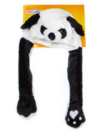 Миниатюра фотографии 1 toy шапка детская хлоп-ушки панда