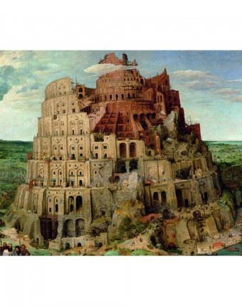 Миниатюра фотографии Piatnik  пазл питер брейгель вавилонская башня 1000 деталей