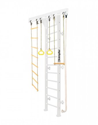 Миниатюра фотографии Kampfer шведская стенка wooden ladder wall 3 м