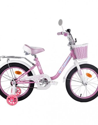 Миниатюра фотографии Велосипед двухколесный blackaqua ba  princess 18" со светящимися колесами 1s