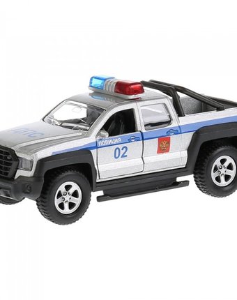 Технопарк Машина Пикап Полиция инерционная 13,3 см