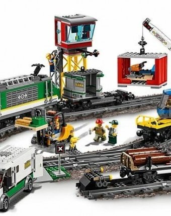 Конструктор Lego City 60198 Лего Город Товарный поезд