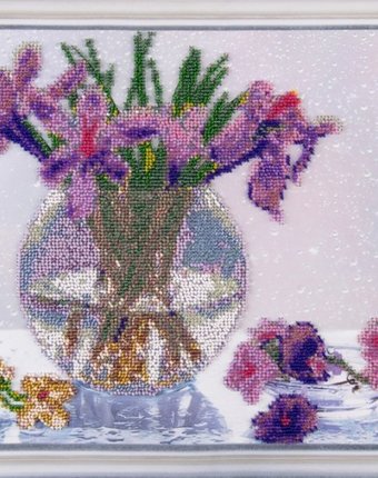 Миниатюра фотографии Color kit набор для вышивания бисером дыхание весны