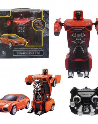 Миниатюра фотографии 1 toy робот-трансформер легковой автомобиль на р/у