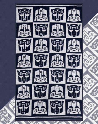 Миниатюра фотографии Transformers полотенце махровое 130х70