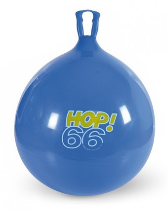 Миниатюра фотографии Gymnic мяч попрыгун с ручками hop 66 см