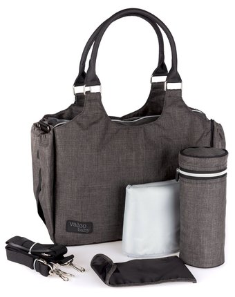 Сумка Valco baby Mothers Bag Charcoal, темно-серый