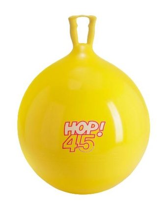 Gymnic Мяч попрыгун с ручками Hop 45 см