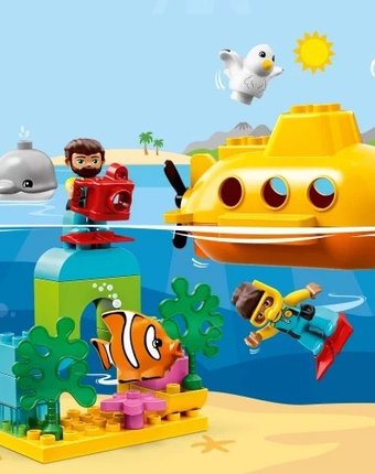 Конструктор Lego DUPLO Town Путешествие субмарины