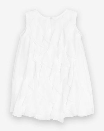 Миниатюра фотографии Белое нарядное платье gulliver