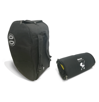 Миниатюра фотографии Сумка-кофр для путешествий мягкая doona padded travel bag, черный