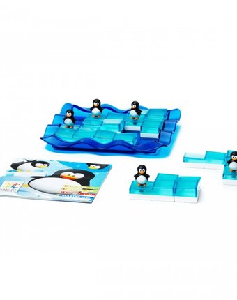 Миниатюра фотографии Bondibon логическая игра пингвины на льдинах