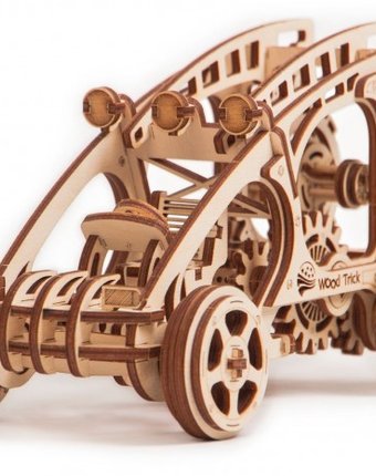 Wood Trick Механический 3D-пазл Багги