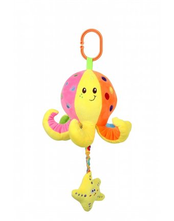 Миниатюра фотографии Подвесная игрушка bertoni (lorelli) музыкальная toys осминожка