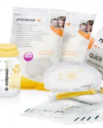 Миниатюра фотографии Medela набор кормящей мамы starter kit
