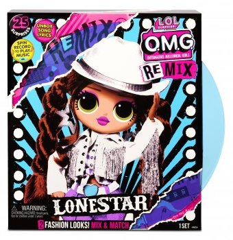 Миниатюра фотографии Кукла l.o.l. omg remix - lonestar