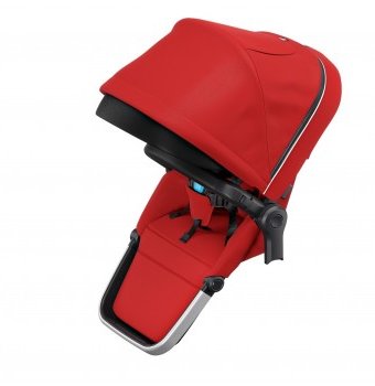 Миниатюра фотографии Прогулочный блок для коляски thule sleek, energy red, красный