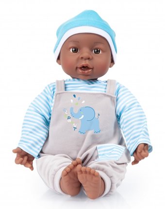 Bayer Кукла Малыш в костюме cо слоном