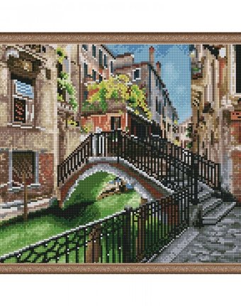 Molly Картина мозаика Венецианский канал 40х50 см