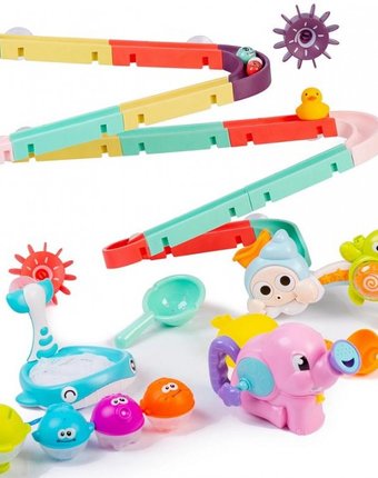 Миниатюра фотографии Babyhit набор игрушек для ванной aqua joy 4