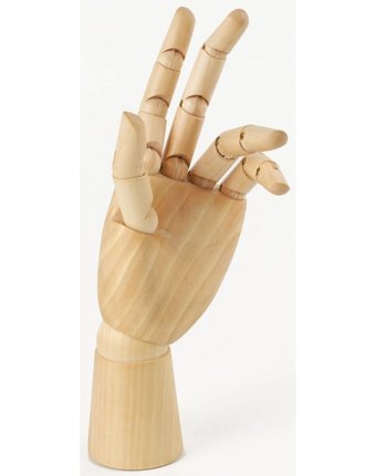 Миниатюра фотографии Brauberg манекен художественный art classic рука женская левая 25 см 191298