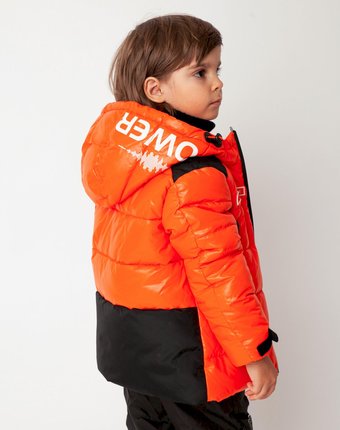 Оранжевая куртка зимняя Gulliver