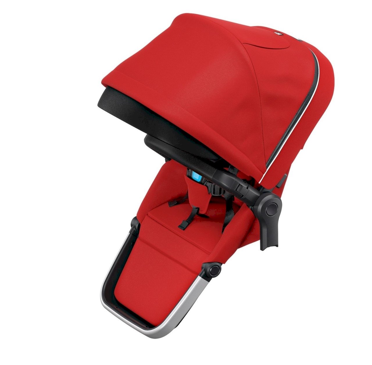 Прогулочный блок для коляски thule sleek, energy red, красный фото