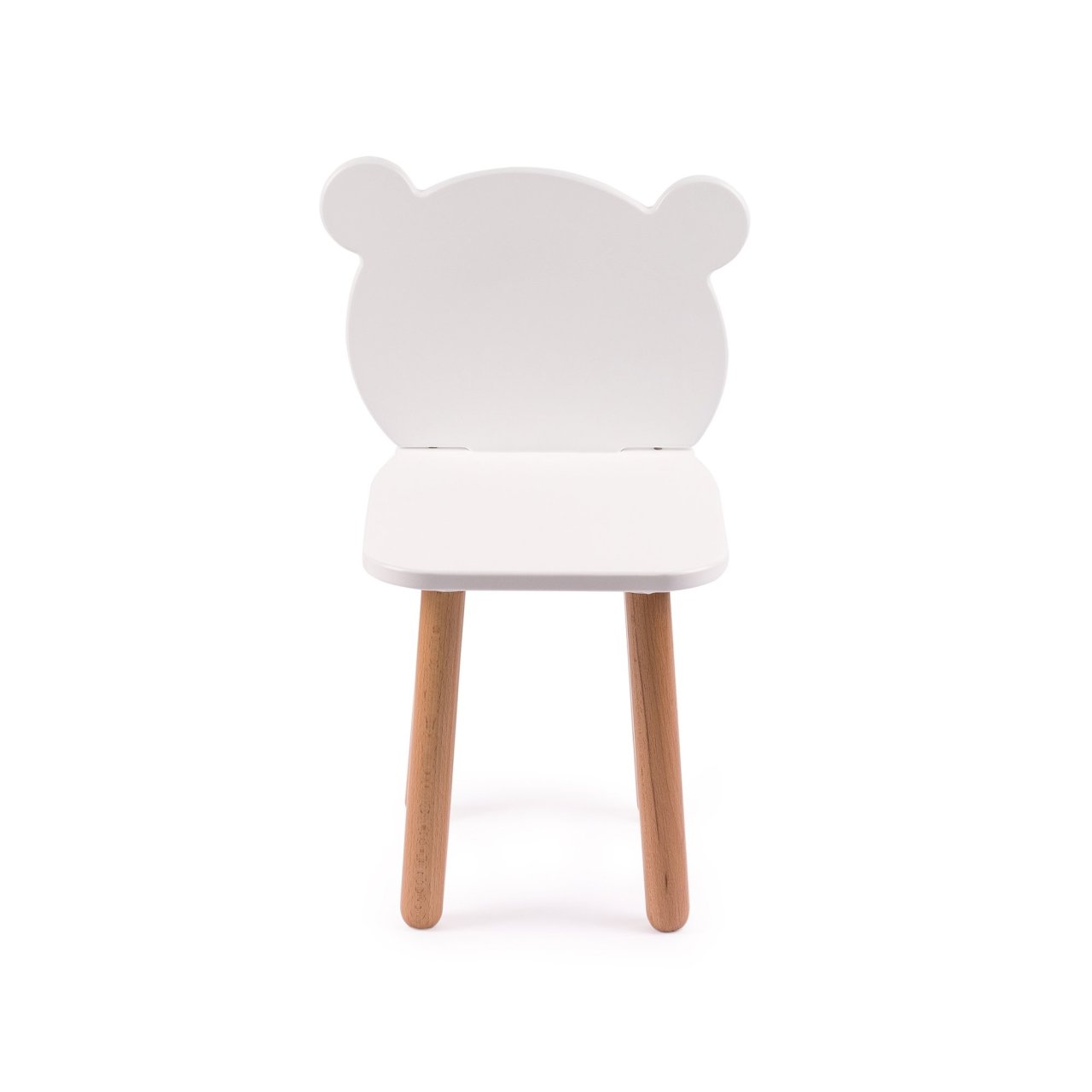 Стул детский happy baby misha chair, белый фото