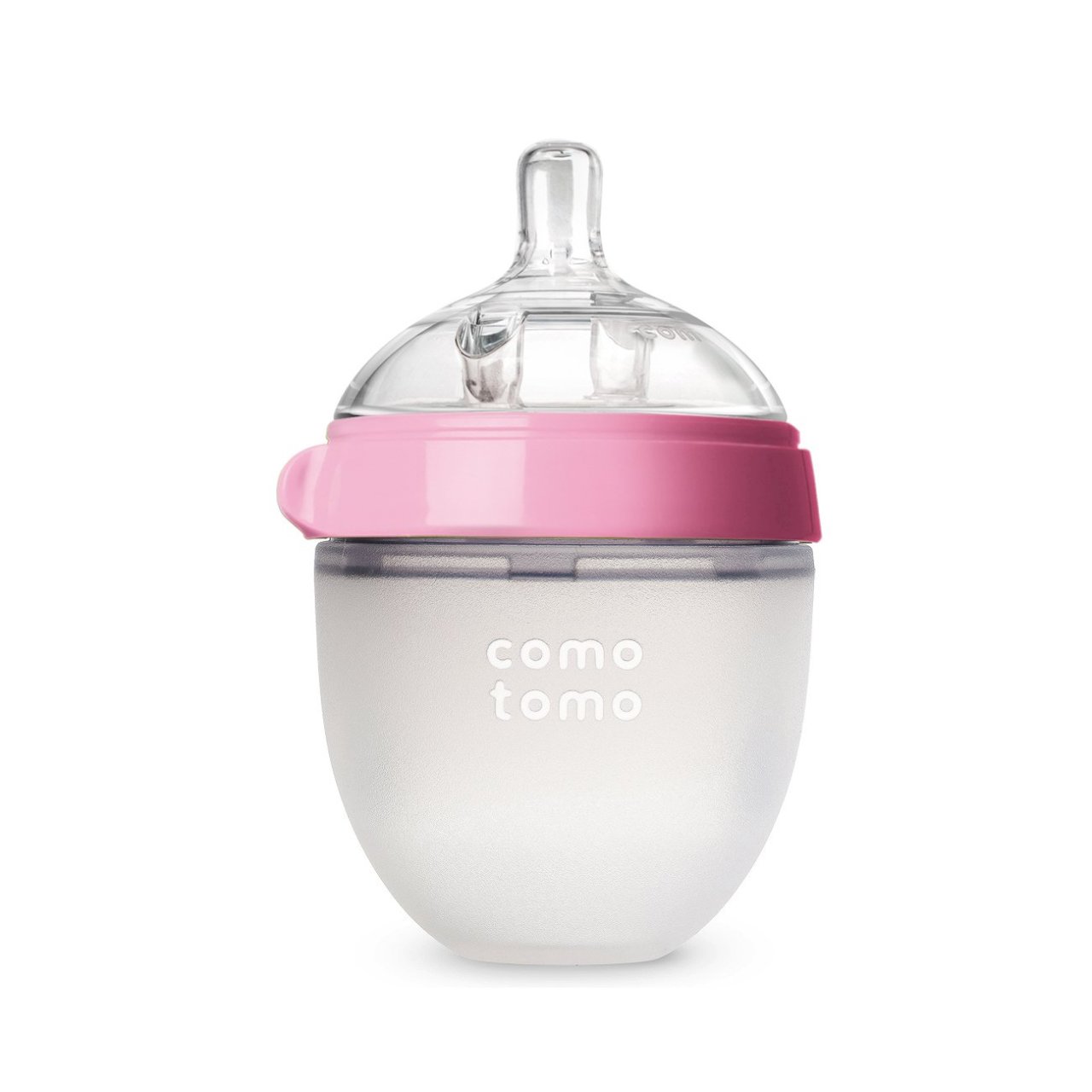 Бутылочка для кормления comotomo, 150 мл, розовый фото
