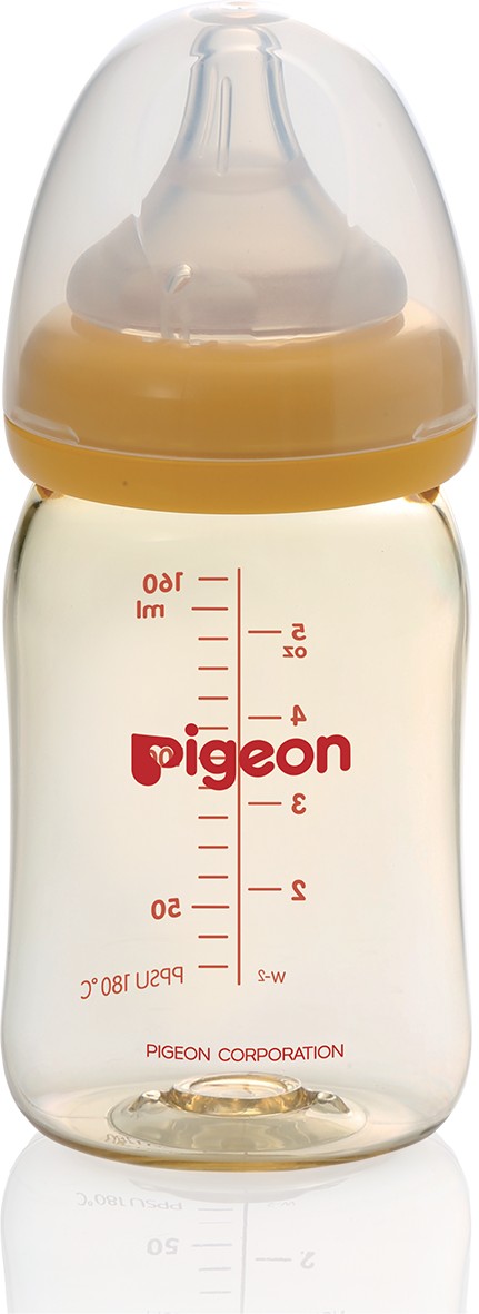 Бутылочка для кормления pigeon softouch peristaltic plus, 160 мл, желтый фото