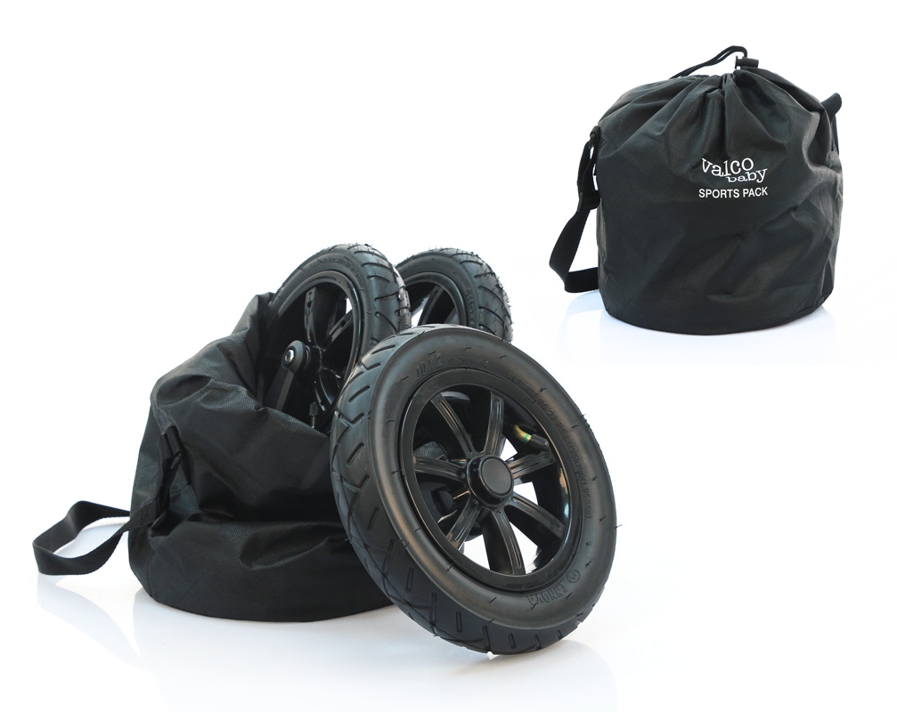 Комплект надувных колес valco baby sport pack для snap 4, черный фото