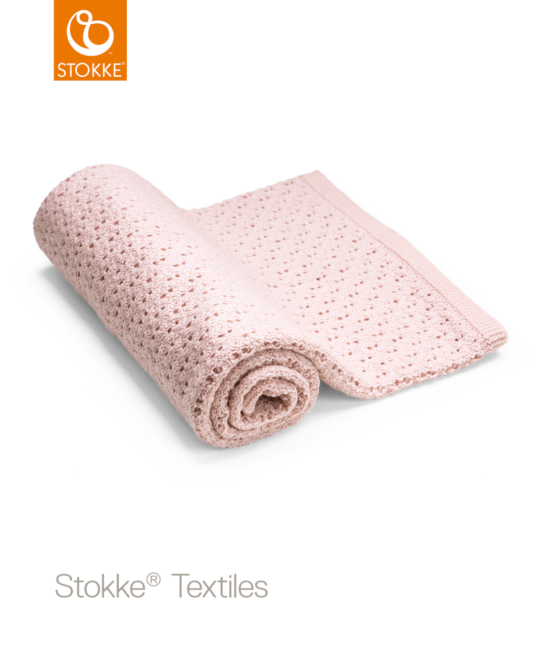 Одеяло из шерсти мериноса stokke, розовый фото