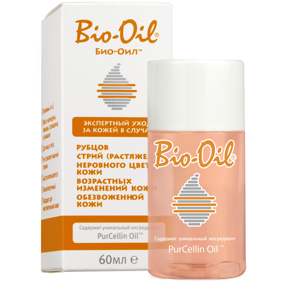 Косметическое масло для лица и тела bio-oil, 60 мл фото