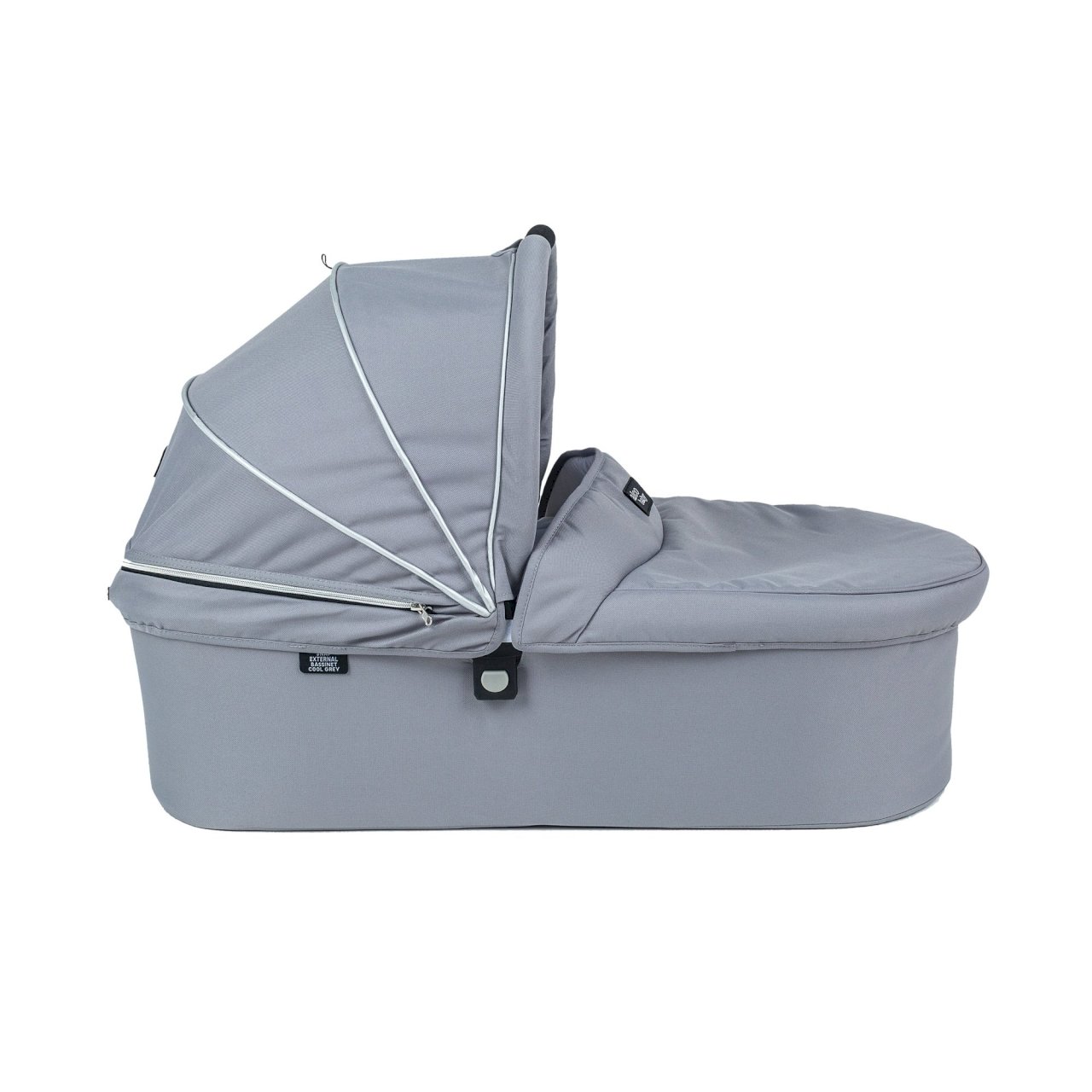 Люлька valco baby external bassinet для snap и snap 4 cool grey, серый фото