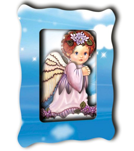 Хобби и Творчество VIZZLE Объемная картина Ангелочек