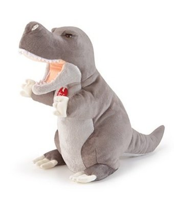 Миниатюра фотографии Trudi мягкая игрушка на руку динозавр ти-рекс 35 см
