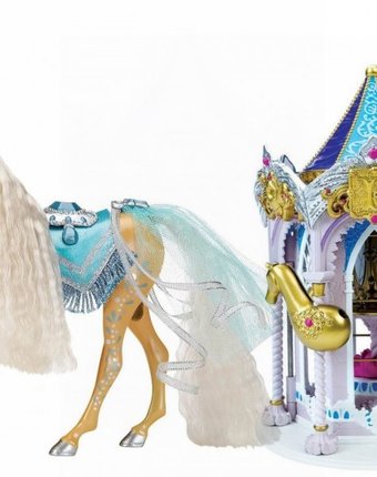Миниатюра фотографии Pony royal набор пони рояль: карусель и королевская лошадь таинственная