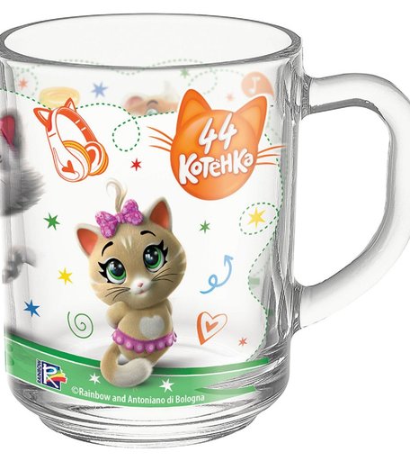 Кружка Priority 44 котёнка, 200 мл