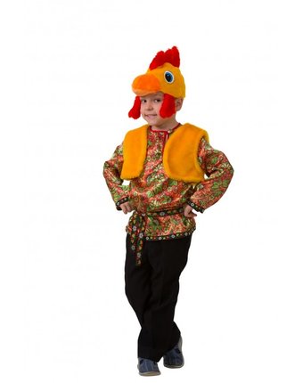 Миниатюра фотографии Jeanees карнавальный костюм петушок петруша