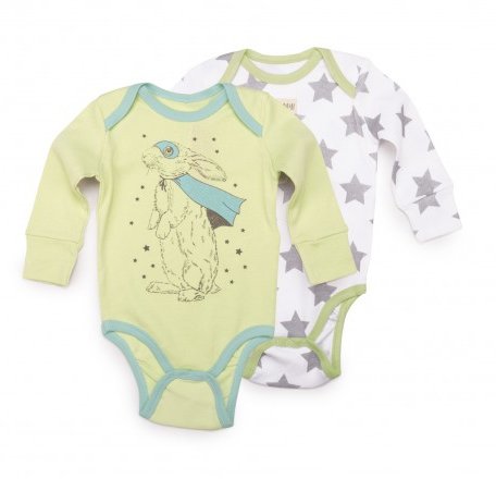 Happy Baby Боди длинный рукав 90028 2 шт.