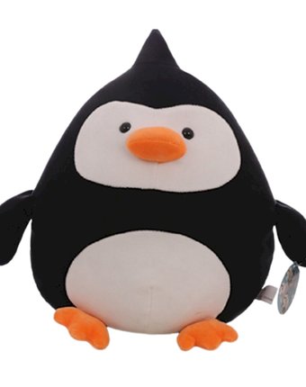 Мягкая игрушка Super01 Пингвин 40 см цвет: черный
