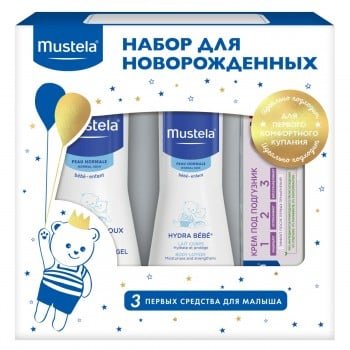 Набор подарочный Mustela Bebe для новорожденных
