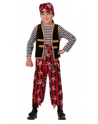 Миниатюра фотографии Батик карнавальный костюм пират 21-37