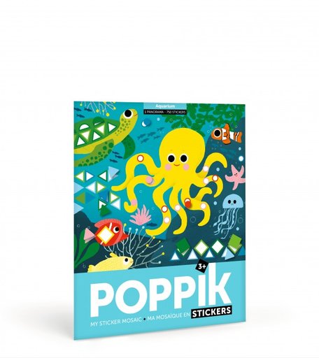 PoppiK Стикер мозаика Подводный мир