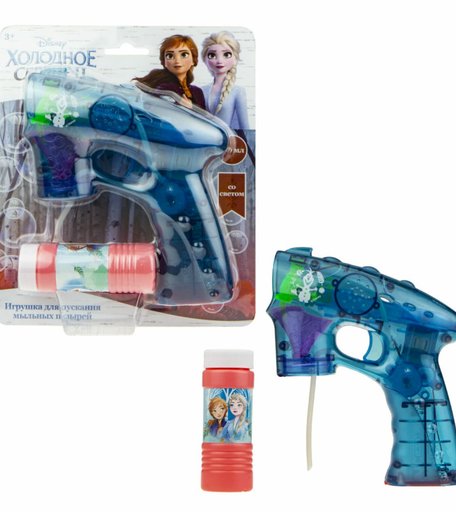 Пистолет с мыльными пузырями Disney Frozen 60 мл