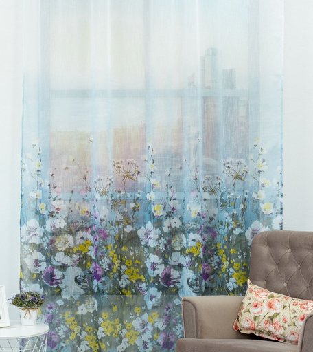 Тюль Amore Mio Акварели, 200 х 270 см