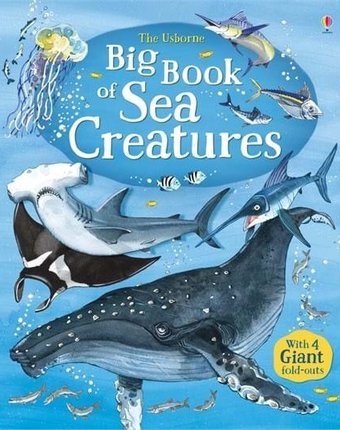 Миниатюра фотографии Usborne big book of sea creatures